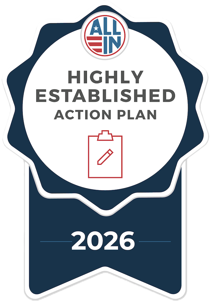 ALL IN 2026 Action Plan Seal